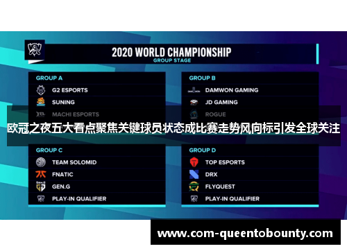 欧冠之夜五大看点聚焦关键球员状态成比赛走势风向标引发全球关注 欧冠之夜五大看点聚焦关键球员状态成比赛走势风向标引发全球关注